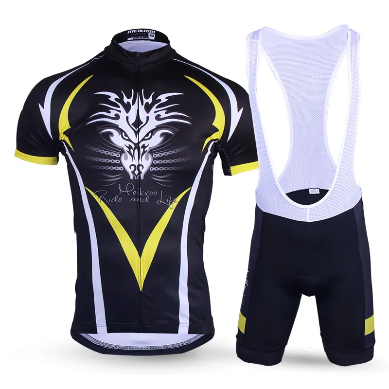 

2019 Summer Cool Dragon Men Short Sleeve Cycling Jersey set Quick-Dry Sportswear MTB Bike/Bicycle Jersey Suits Cycling Clothing