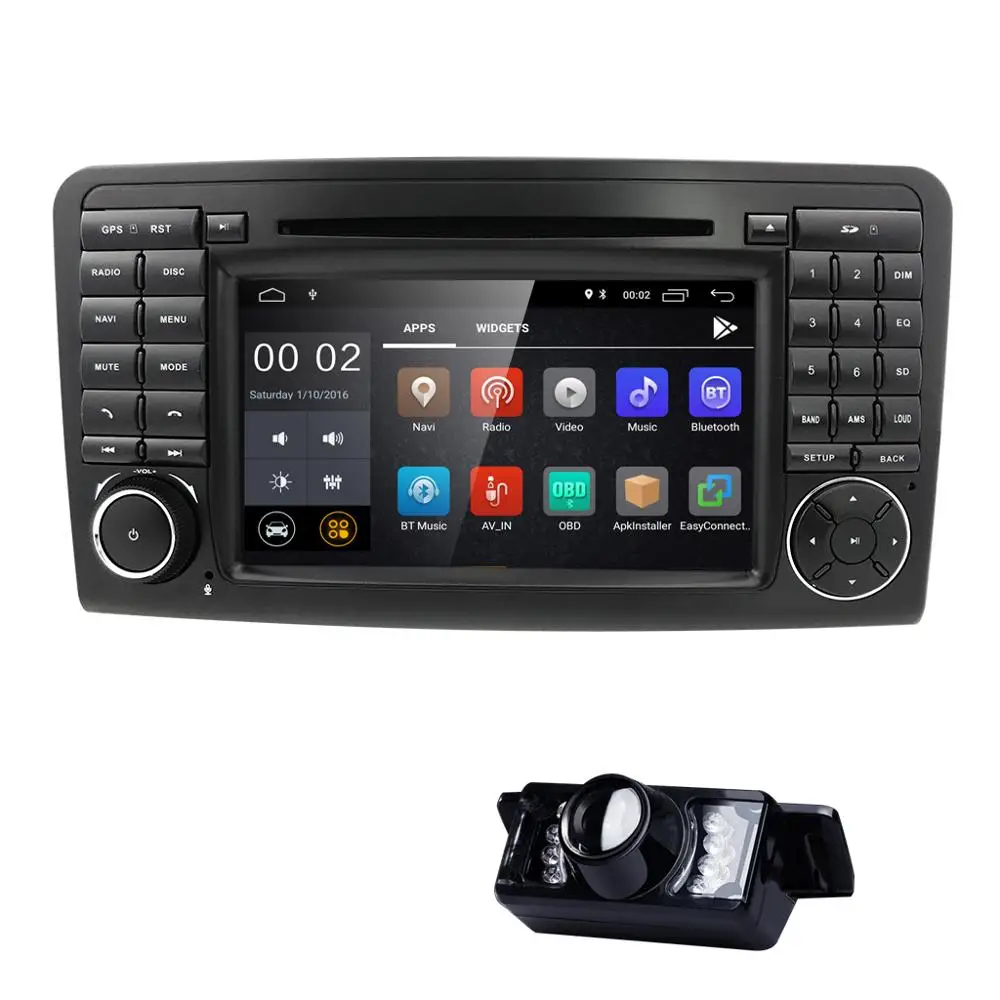 2 din Android 8 1 DVD мультимедиа для Mercedes Benz ML GL CLASS W164 X164 2005 2006 2007 2008 2009 2010 2011