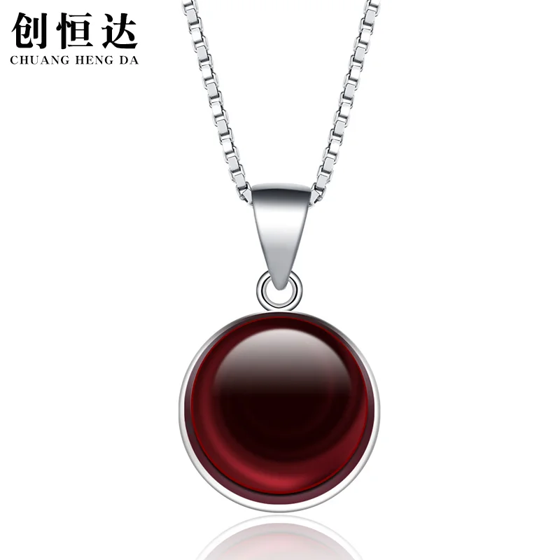 Натуральный камень White Diamond Ruby круглые камни рисунок Кристалл 925 Щепка кулон