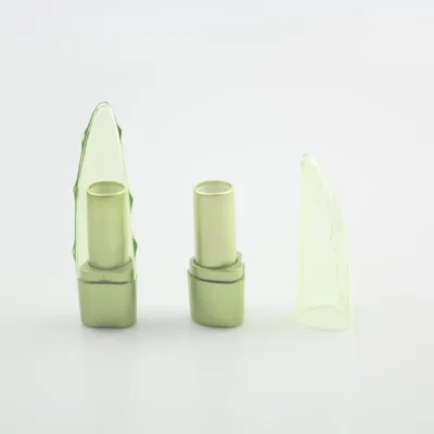 

10/30/50 PCS 12.1mm Aloe color Lipstick Tube ,Elegant Plastic Empty Lip Balm Subpackage, Graceful DIY Lipstick Container