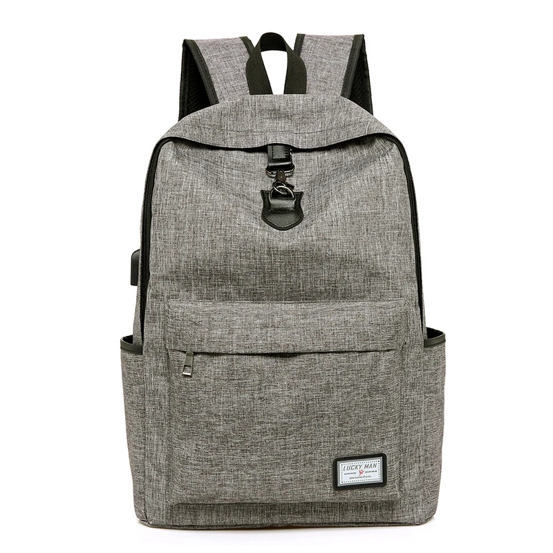 

Men Backpack School Bags Girls Boy Unisex Casual SchoolBag Rucksack Daypack Canvas Laptop Backpacks Usb WoMen Book Bags 2019