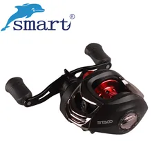 Умная Рыболовная катушка baitcasing 12+ 1BB/6,3: 1 правая/левая рука 217 г круглые рыболовные катушки Molinete Carretilha Carretes Pesca