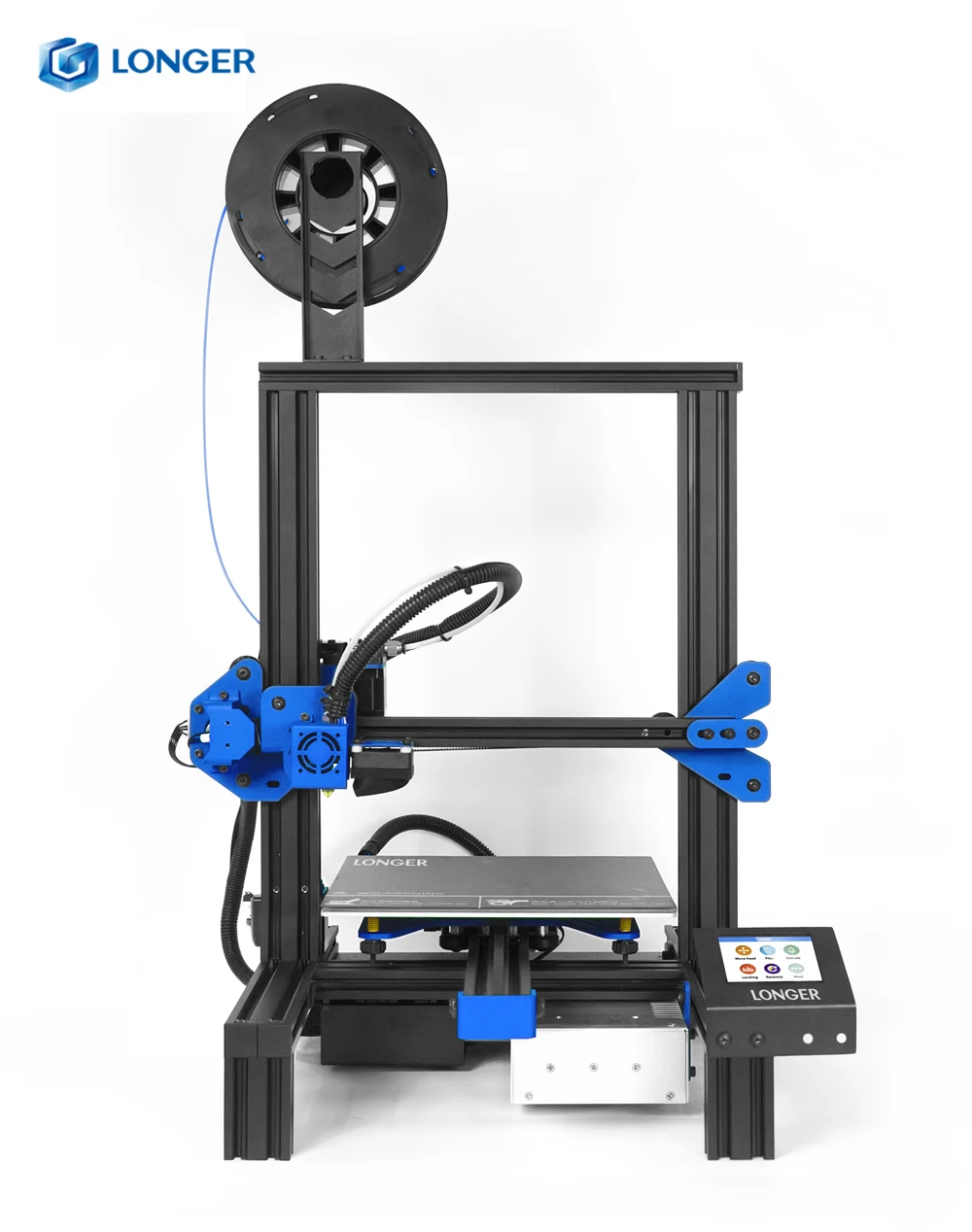 Более длинный 3d принтер FDM LK2 высокоточная печать сенсорный экран сбой питания печать DIY Kit