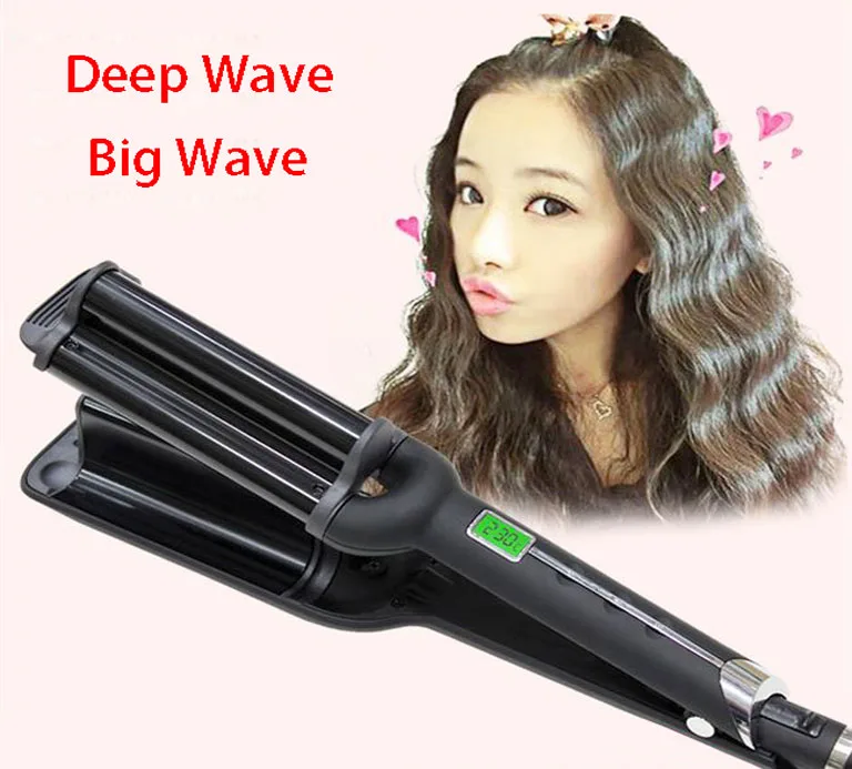 curling iron with clamp
