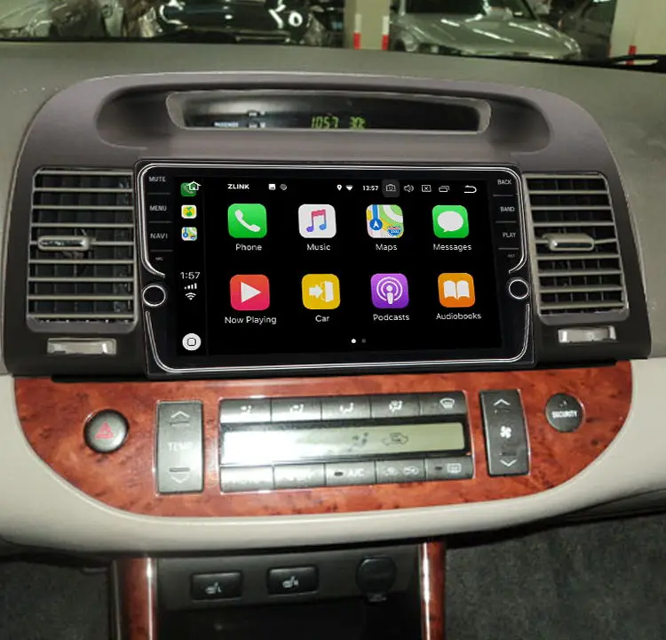 Top Car Multimedia Video Player Navigation GPS For Toyota Camry 2015-2016 9" Android 8.1 Support 4G Network Wifi Car Radio 1