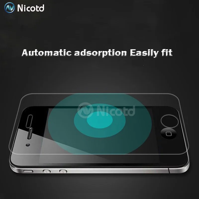 2 шт./лот, 0,3 мм, 2.5D переднее и заднее закаленное стекло для iPhone 4S 4, Противоударная Защитная пленка для экрана iPhone 4