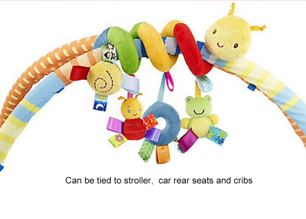 Bearoom погремушка игрушки Симпатичные Мобильный Детские музыкальные игрушки коляска кукла мягкой передачи колокол кроватке погремушка для