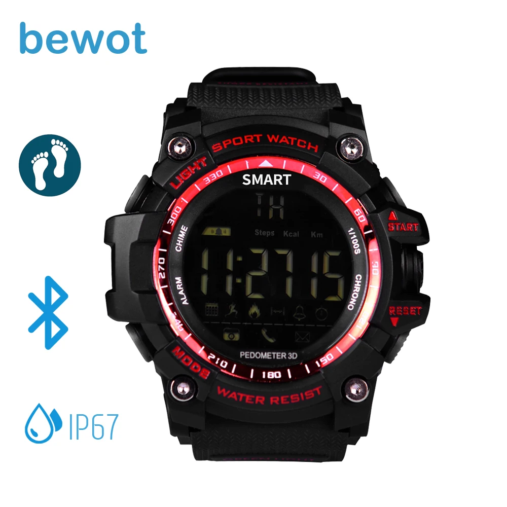 bewot Smart Watch Smartwatch EX16 Bluetooth 4.0 Wristwatch Waterproof