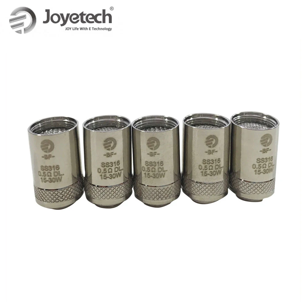 5 шт./упак. Оригинал Joyetech BF катушки SS316 0 5/0 6/1.0ohm/ Clapton для Cubis/ eGo Aio электронная
