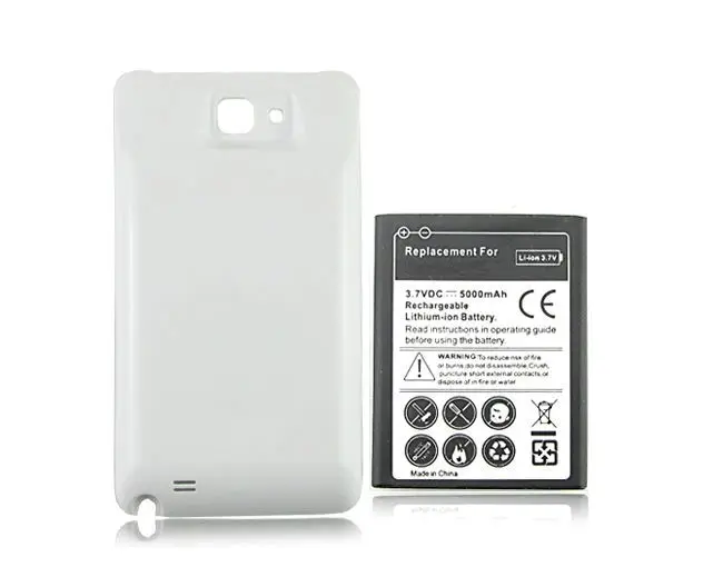 1x5000 mAh EB615268VU Расширенный аккумулятор+ Задняя цветная крышка для samsung Galaxy Note I9220 GT-N7000 батареи