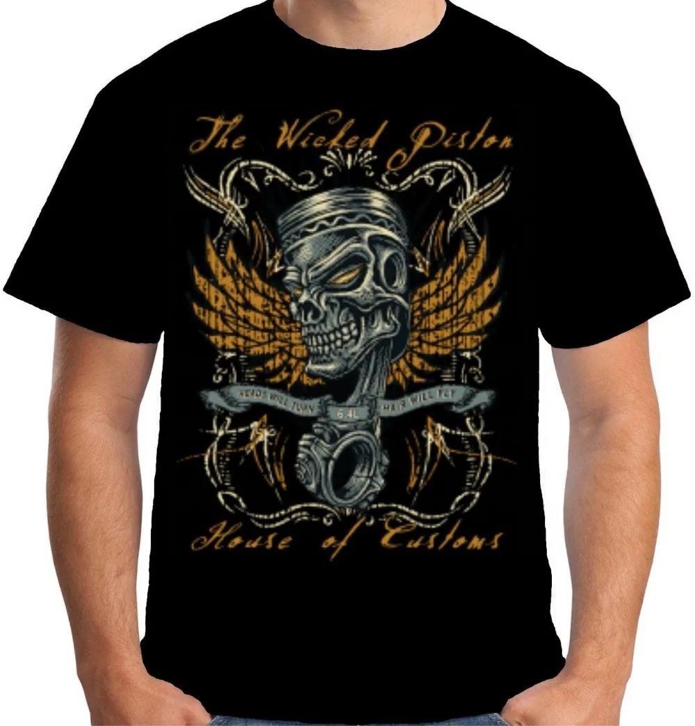 Printed T Shirts Men�s Streetwear Mens Premium Wicked