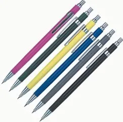 

2.0mm mechanical pencil with a sharpener at the top of pencil 50pcs each lot automatic pencil propelling pencil