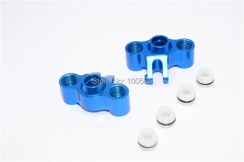 GPM Aluminum Adjustable Spring Damper Set For Traxxas 1/16 Mini E-Revo, Slash, Summit - Red