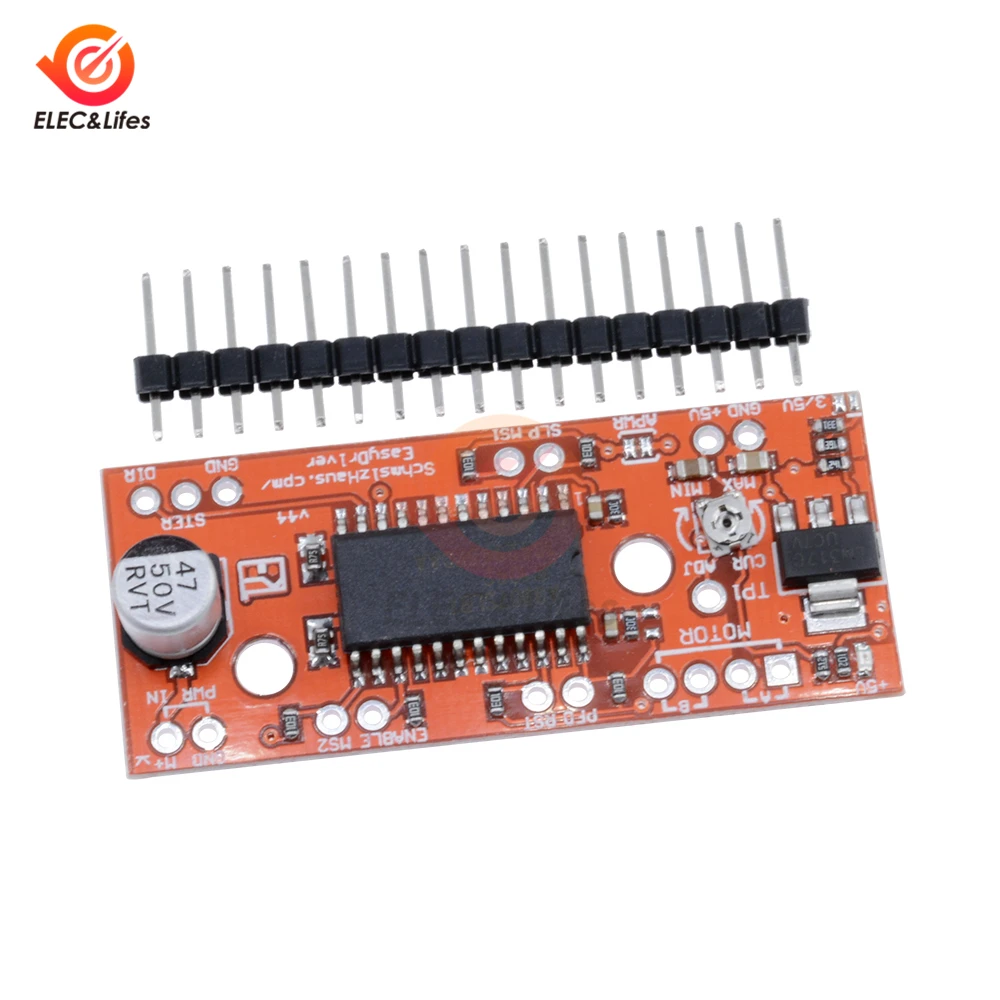 Макетная плата A3967 шаговый двигатель EasyDriver для 3D-принтера Arduino модуль привода