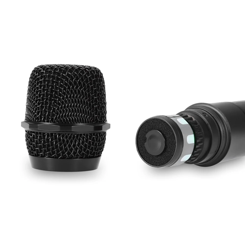 Weisre U 8030 Профессиональный Двухканальный UHF Беспроводной КТВ Микрофон комплект 2