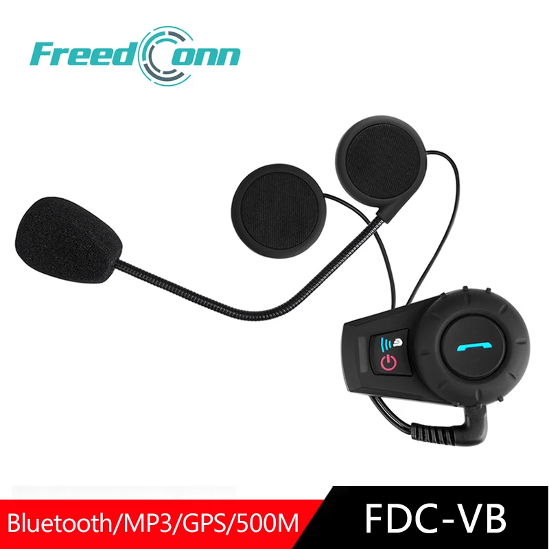 Bluetooth гарнитура FreeConn FDCVB FM радио GPS|Наушники для шлемов| |