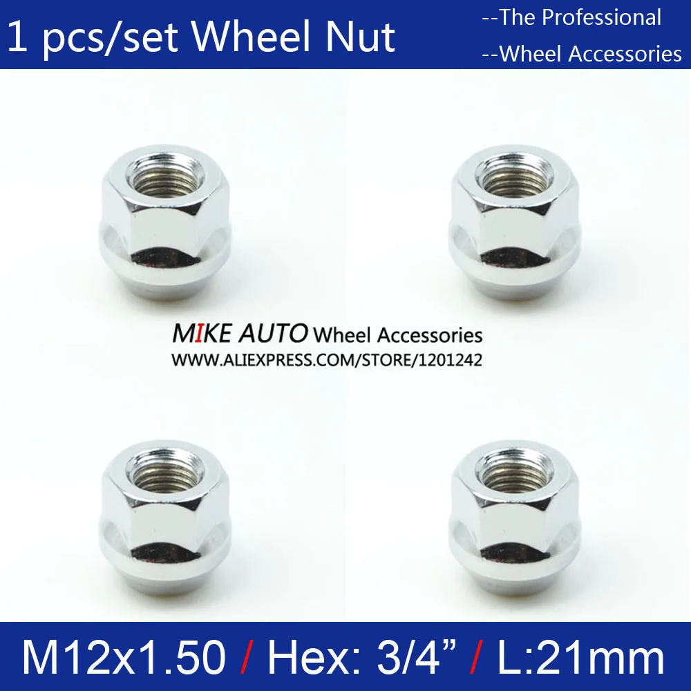

1pcs 19mm M12 x 1.5 NUTS ALLOY OPEN WHEEL FOR FORD FIESTA FOCUS Turnier KA MONDEO KUGA C-MAX Probe
