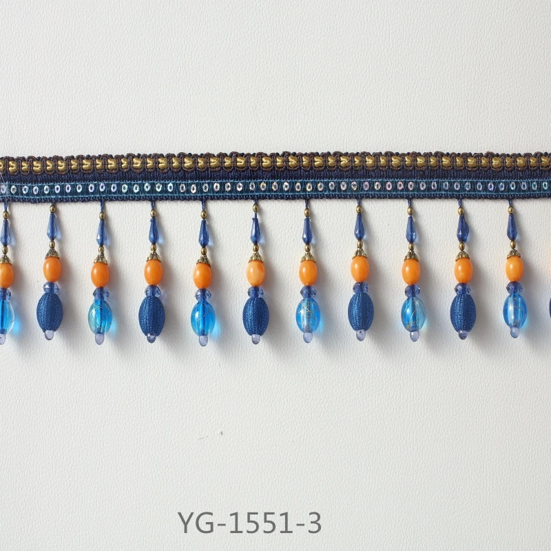 Curtains Lace / decorative lace / lifting accessories / fringed bead