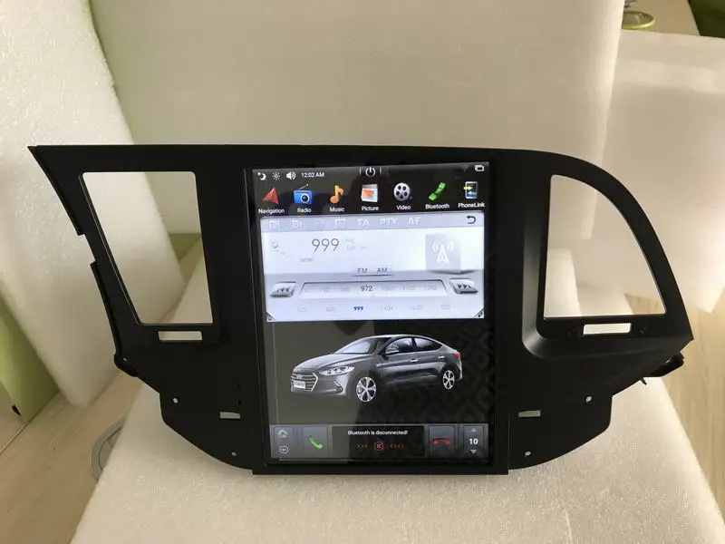 Perfect 10.4" Tesla Type Android Fit HYUNDAI ELANTRA 2016 2017 2018 - Car DVD Player Navigation GPS Radio 3 Perfect 10.4" Tesla Type Android Fit HYUNDAI ELANTRA 2016 2017 2018 - Car DVD Player Navigation GPS Radio 3