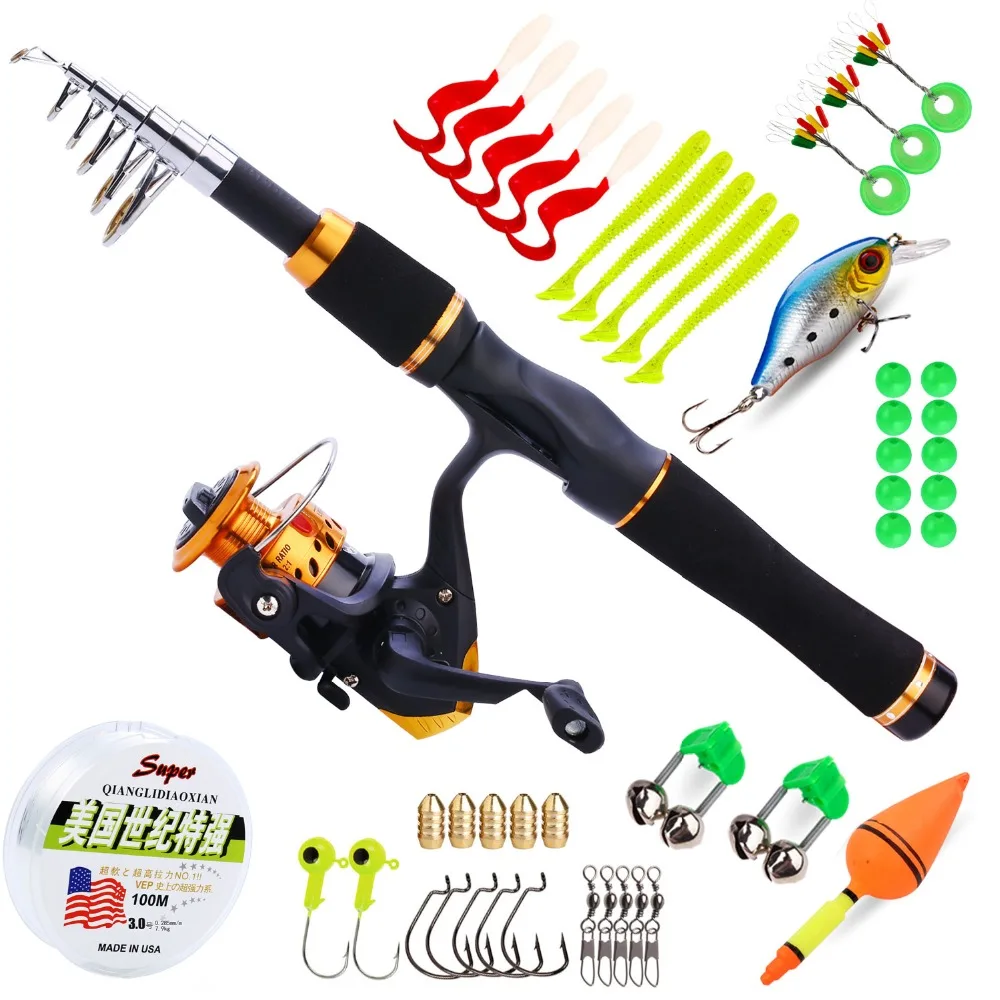 Buy Sougayilang Kids 165cm Fishing Rod With Spinning