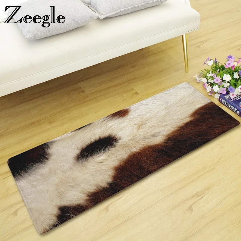 

Zeegle Kitchen Carpet Animal Pattern Mats In The Hallway Sofa Table Floor Mat Living Room Area Rug Bathroom Mat Bedroom Carpet