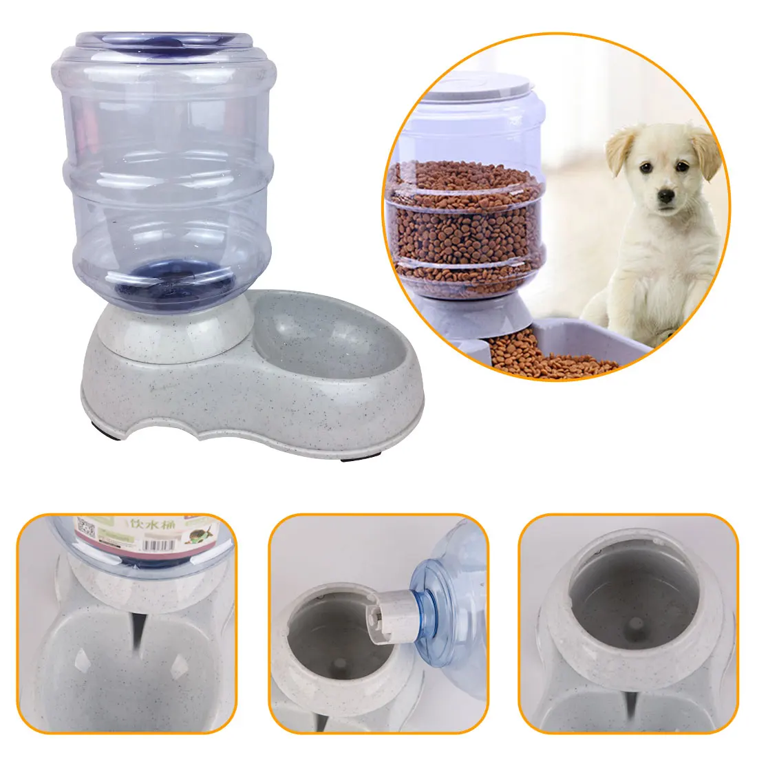 Кошка Собака автоматической подачи питьевой животных pet Миски Для воды для домашних животных собака автоматические поилки Pet пьющих