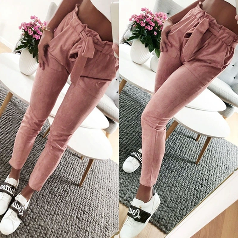 High Waist Pants Women Fall 2018 Fashion Casual Clothes Slim Skinny Long Straight Pants Pencil Pants Trousers For Women High Waist Pants Women Fall 2018 Fashion Casual Clothes Slim Skinny Long Straight Pants Pencil Pants Trousers For Women