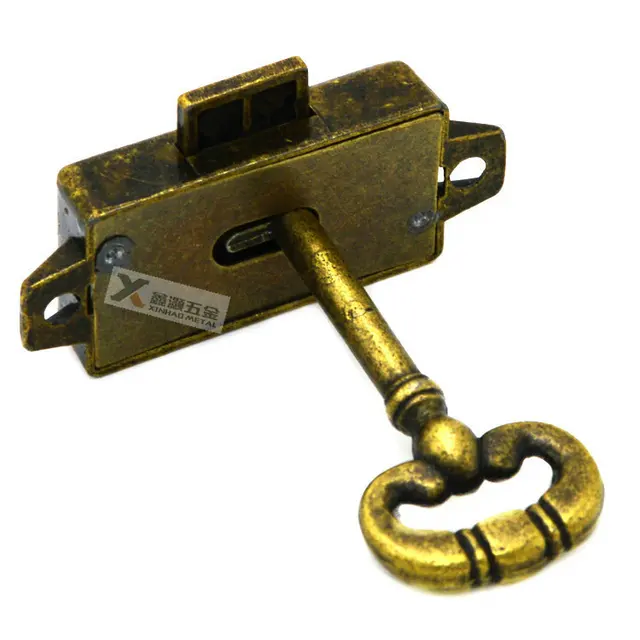 Online Shop Retro Drawer Counter Antique Furniture Locks Classical Retro Drawer Counter Antique furniture locks Classical cabinet locks Shift door lock American European - Online Shop Retro Drawer Counter Antique Furniture Locks Classical