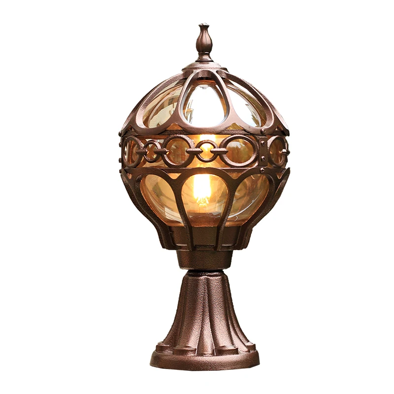 Nordic Vintage Outdoor Wandlamp Pijler Lamp Straat Lampen Villa Balkon Lamp Verticale Deur Waterdichte led veranda licht