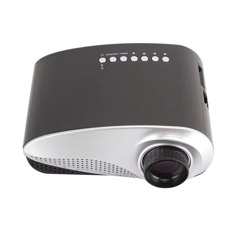 

Multi-media Mini Portable LED Projection Micro Home Theater Projector HDMI VGA USB AV TV Entertain RD-802BLACK