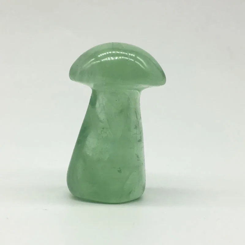 

Fluorite Mushroom Shape Natural Moonstone carving Quartz Crystal Healing Home Decoration wedding GIFT Support customization