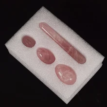 Дрель розового кварца иони набор яиц для массажа палочка доставляющая удовольствие вагинальная Массажная палочка Кристалл Волшебный шар Бен Ва шарики для женщин Кегеля тренажер