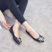 Dumoo/; женские классические туфли из натуральной кожи на плоской подошве; водонепроницаемые мокасины; сезон весна-осень; Лоферы без шнуровки; женские повседневные тонкие туфли из коровьей кожи