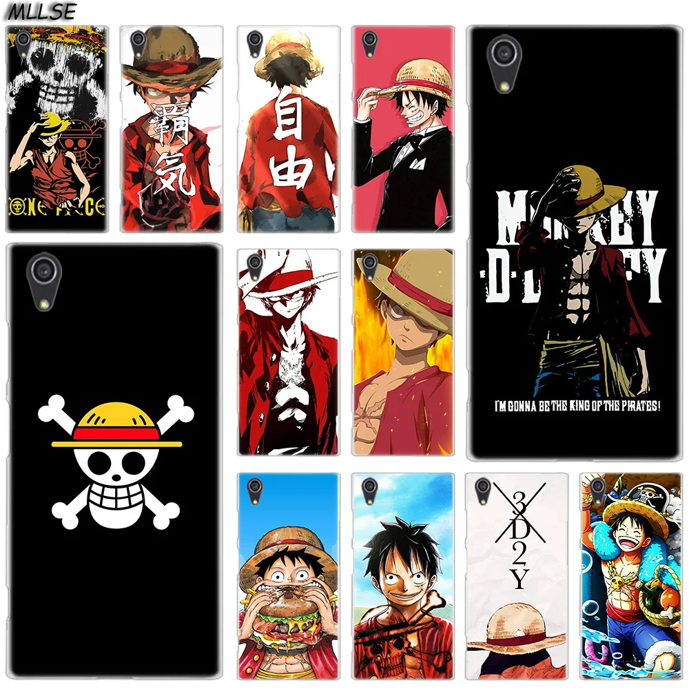 

MLLSE Anime One Piece Monkey D Luffy Case for Sony Xperia M4Aqua M5 E5 X XA XA1 XA2 Plus XA3 XZ XZ1 XZ2 Compact Z5 L1 L2 L3 Hot
