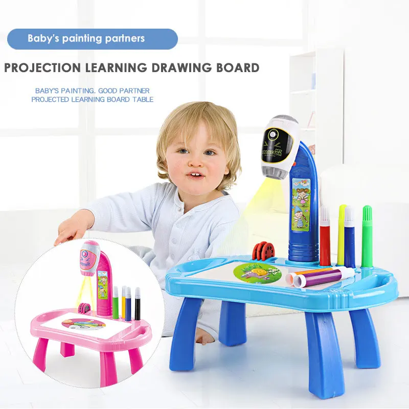 

Light Plastic Projection Drawing Machine Watch Radiation Girl Toys Interesting Party Collection LED Light Fashion Cartoons Cool
