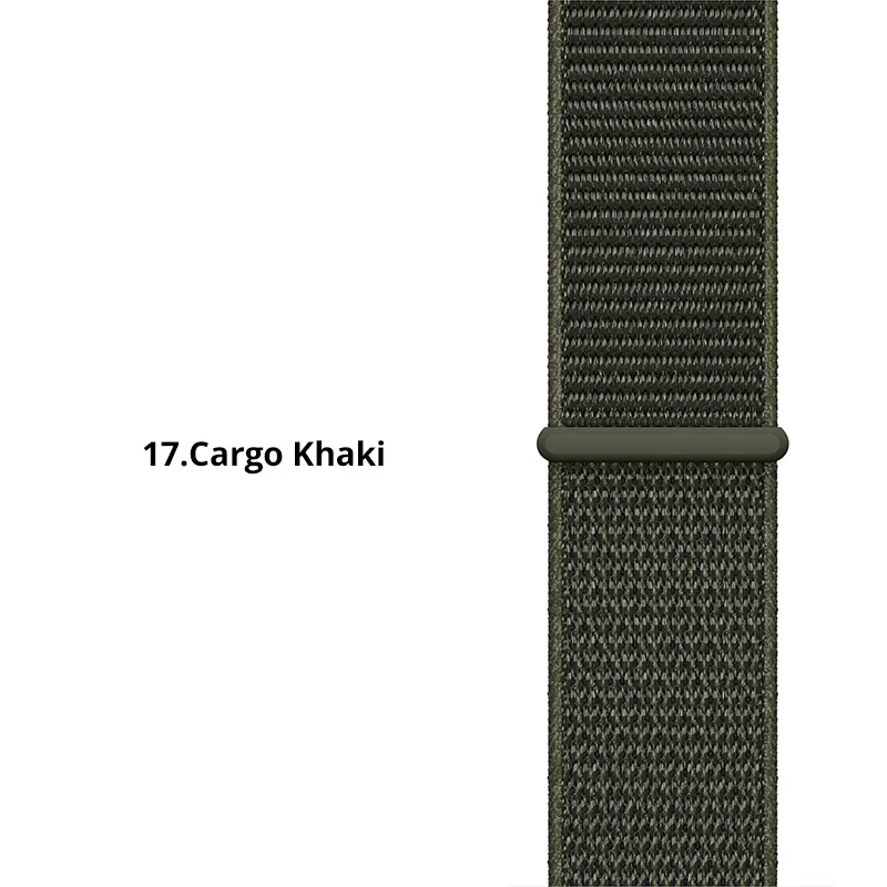 20 мм нейлоновая Спортивная петля для Garmin Vivoactive 3 застежка для часов регулируемая застежка для Forerunner 645 музыкальный смарт-ремешок для часов - Цвет ремешка: Cargo Khaki