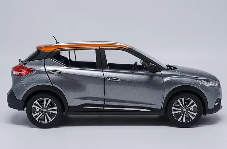 Высокая имитация NISSAN KICKS Коллекция Модель 1:18 передовая модель автомобиля из сплава, литая металлическая модель игрушечного автомобиля