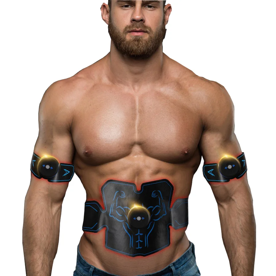 

Smart Abdominal Muscle Stimulator Training EMS Abs Trainer Home Gym Trainer Fitness Gear Equipment Stimulator Muscle Exerciser