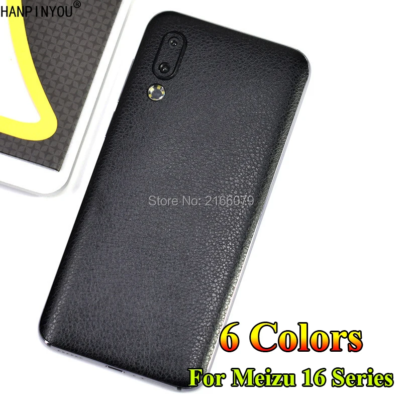 Ультратонкая задняя крышка для Meizu 16 16th Plus 16X 16s 16xs матовая наклейка из