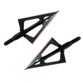 

6PCS/12PCS Tactical 3blades Black Widow Arrow for Compound Crossbow Archery Shooting Hunting Broad Heads 100Grain
