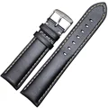 Black silver buckle