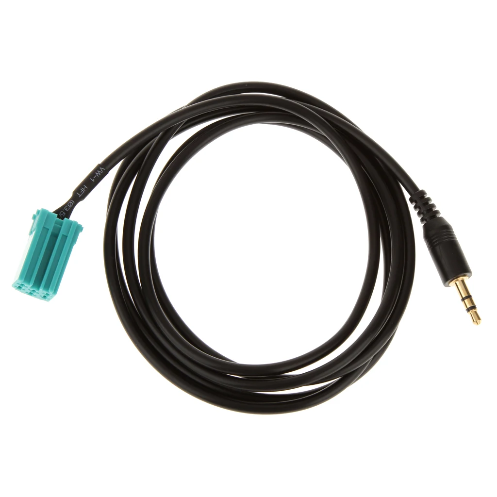 3.5mm Car AUX CD Stereo Audio Line Input Cable For    Clio/Espace/Megane/Scenic/Traffic/Twingo 2005-2011 Car Accessories