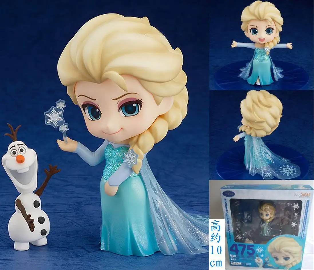 Gravitation Anime Hand Q Edition Clay Ice Frozen Frozen Snow Queen 475# Aisha Elsa Gift for Children toys hobbies