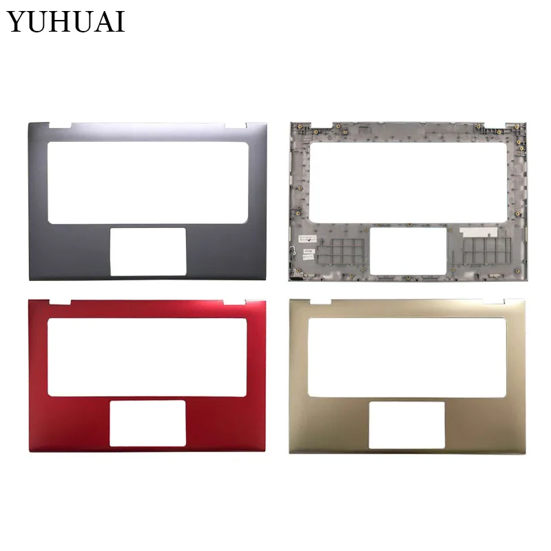 

NEW laptop cover for Dell Inspiron 13-7000 13-7347 7347 7348 Palmrest Upper Case 460.01V02.0011 silver/Gold/Red