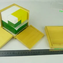 5027 doubleness материалы montessori набор для дома и школы образовательные Развивающие игрушки для детей Детские деревянные игрушки