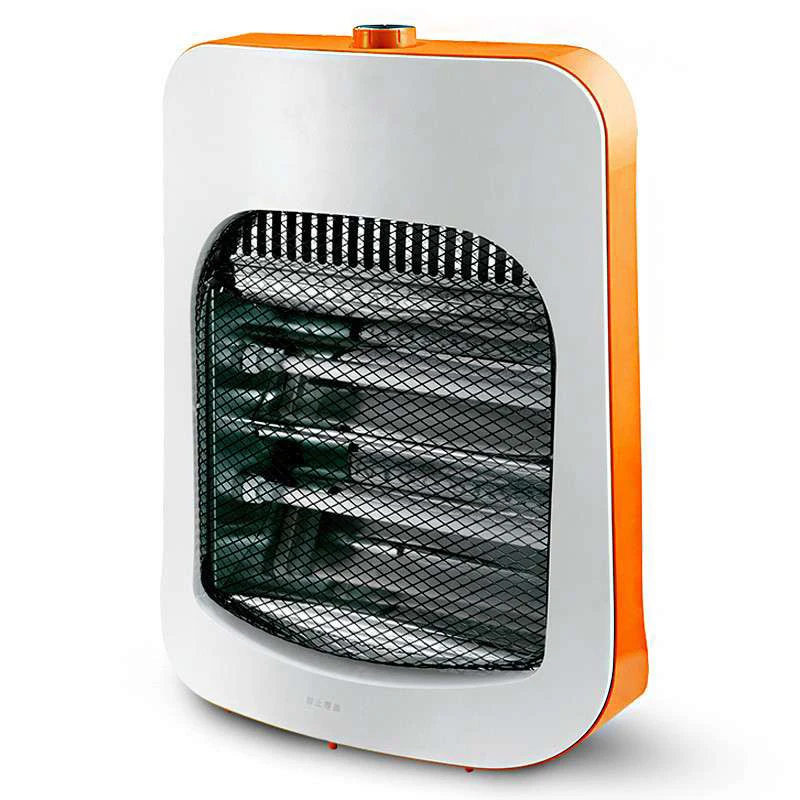 Модный дизайн 800 Вт энергосберегающий портативный комнатный теплый Электрический обогреватель оранжевый
