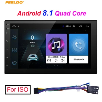 

FEELDO New 7inch Ultra Slim Android 8.1 Car Media Player With GPS Navi Radio For Volkswagen All 2DIN ISO Size Car Head Unit
