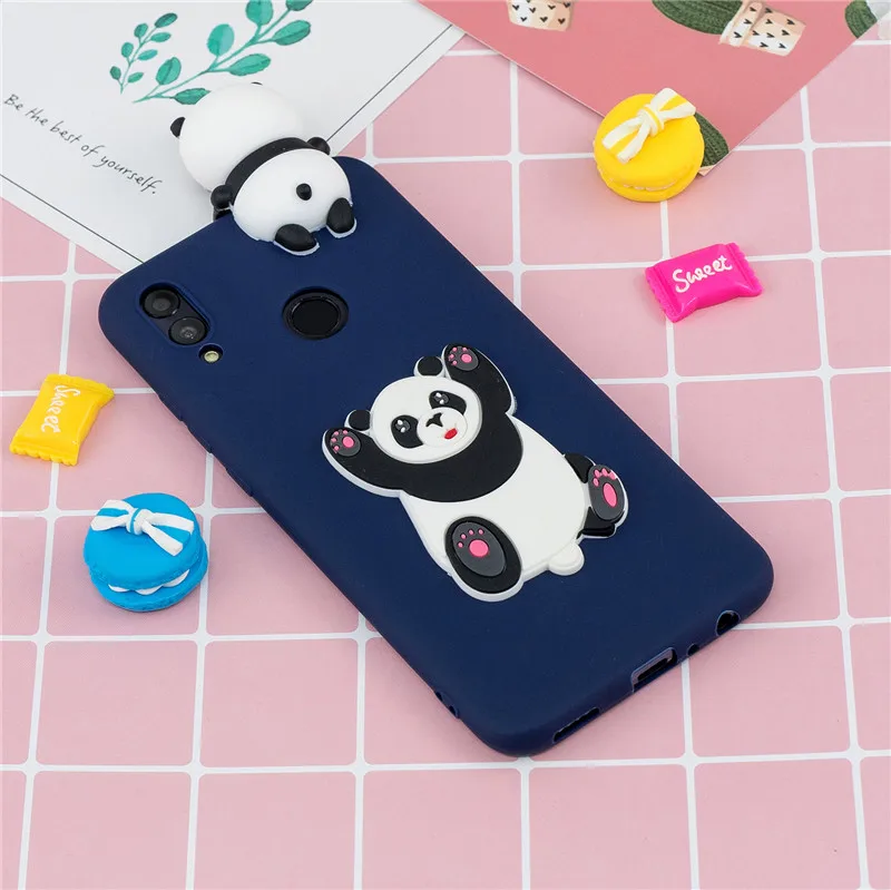 Huawei P Smart чехол для Coque huawei P Smart Psmart чехол 3D единорог кукла игрушки Мягкий силиконовый чехол для телефона s Etui