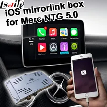 Apple iOS espejo cuadro de enlace para el Mercedes benz NTG 5.0 A B C E GLA GLC GLE command & auido20 etc