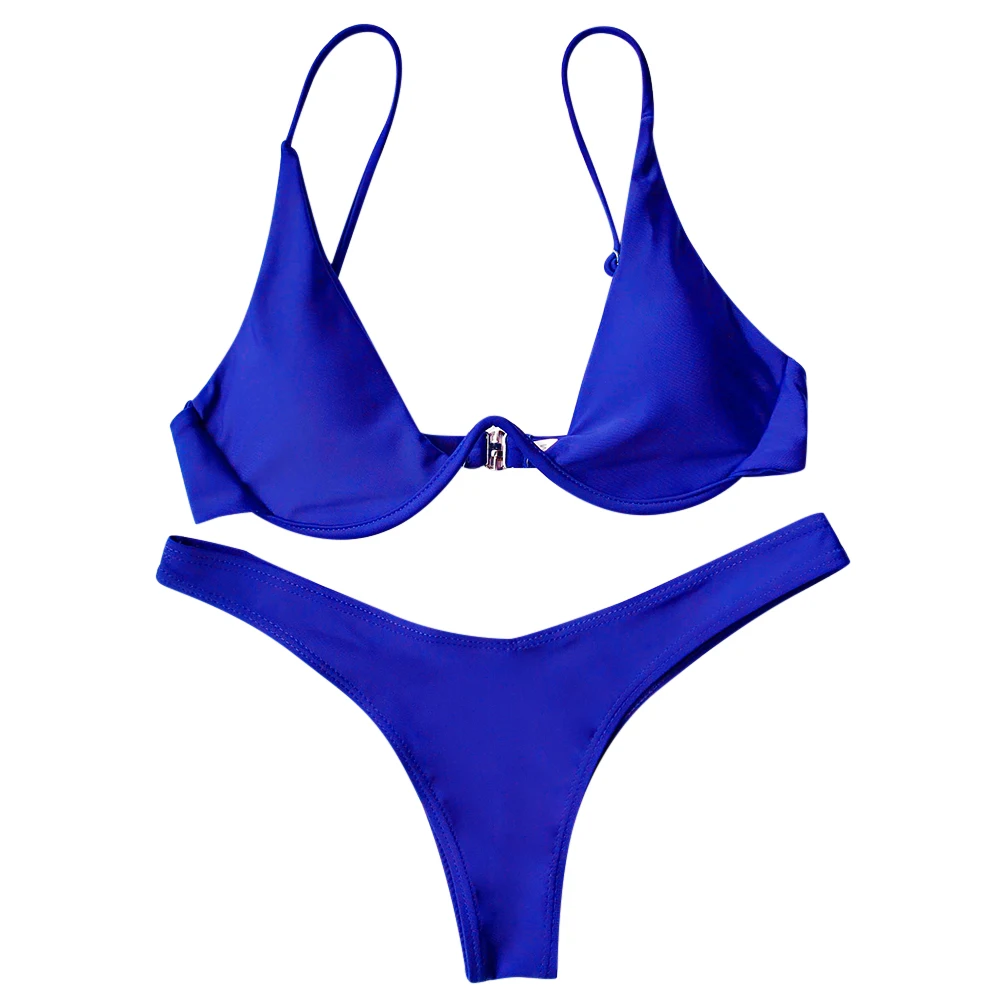 

Underwired Plunge Bathing Suit